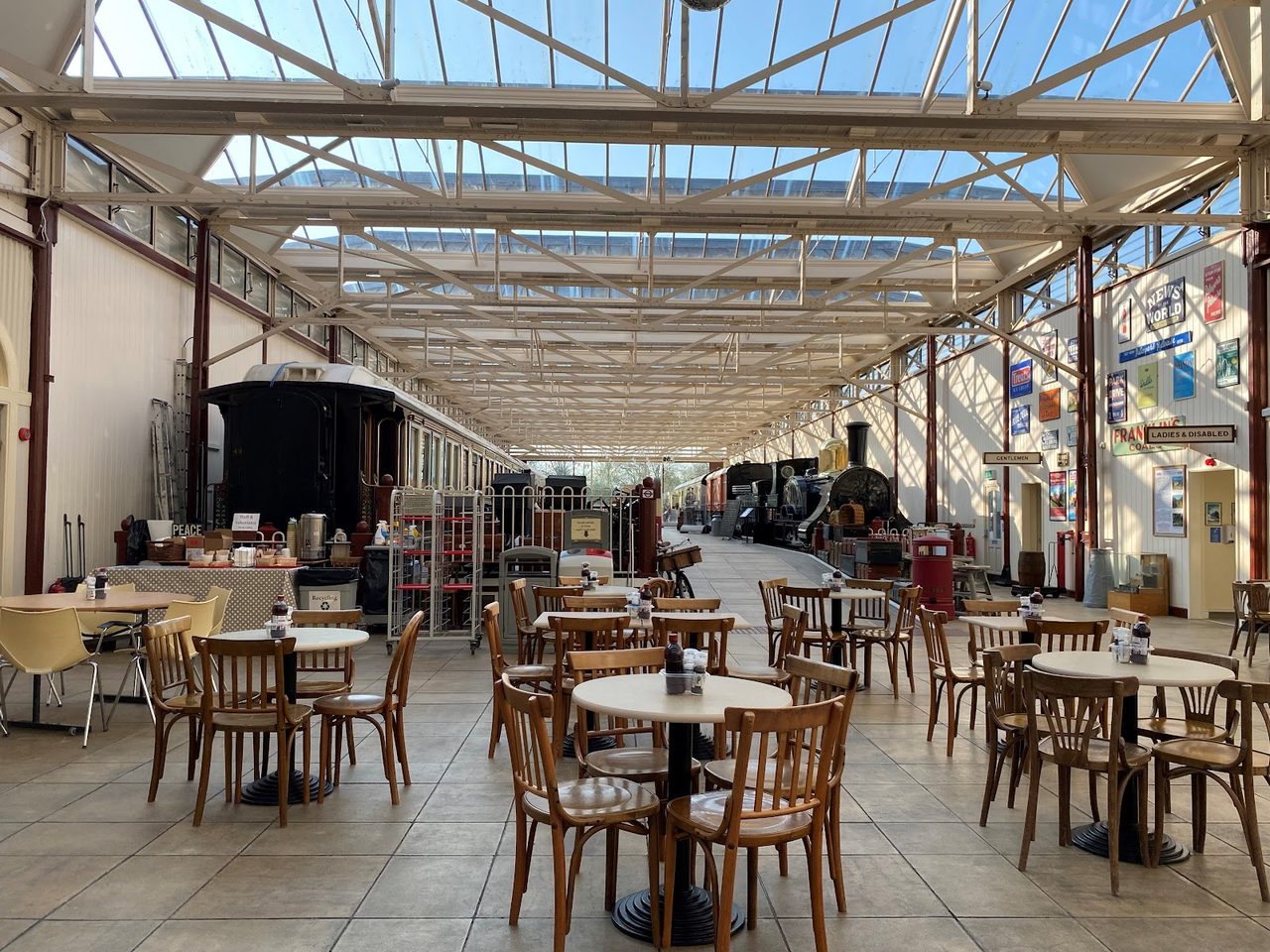 The Railway Cafe At Buckinghamshire Railway Centre