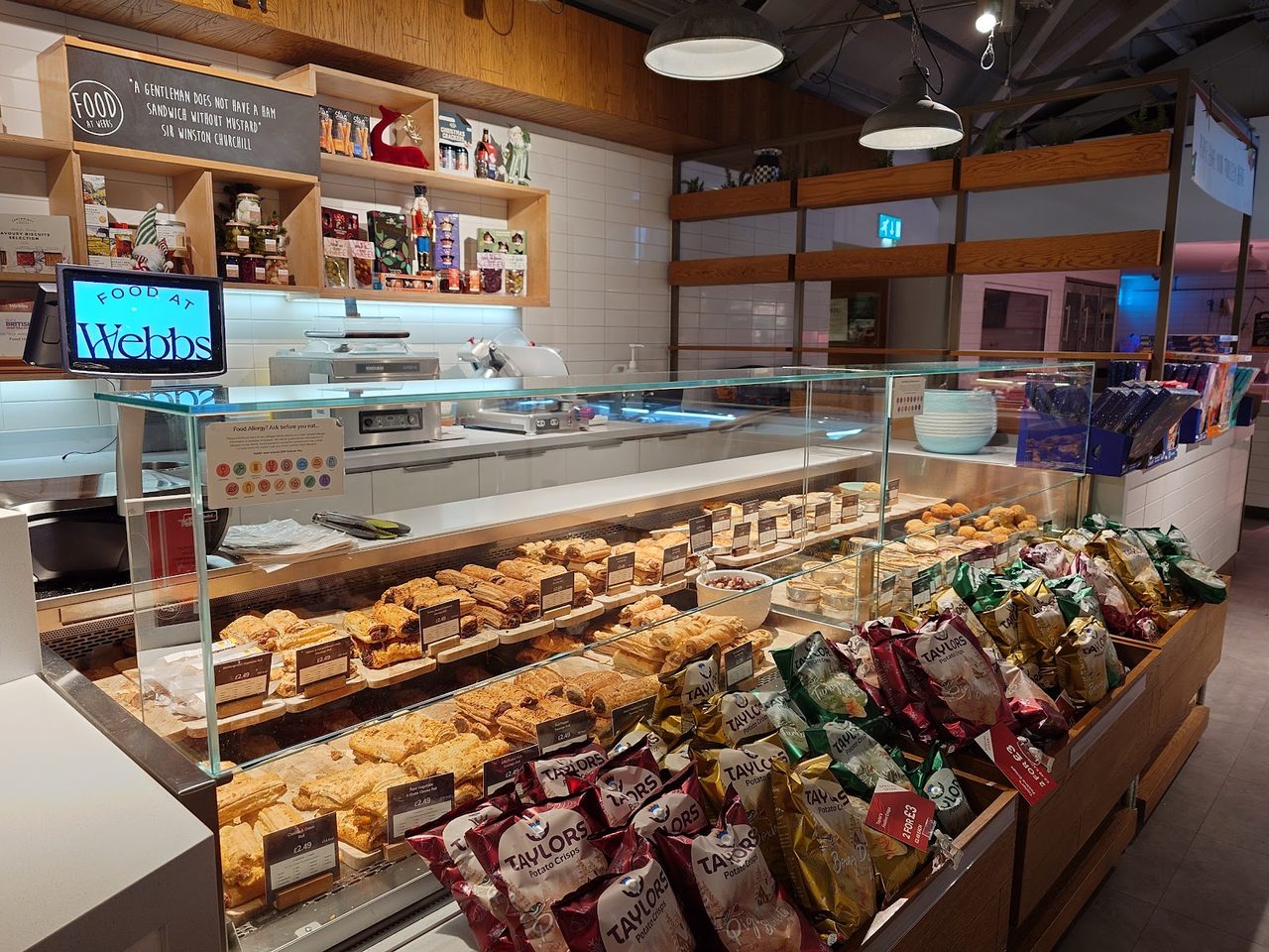 The Restaurant And Food Hall At Webbs