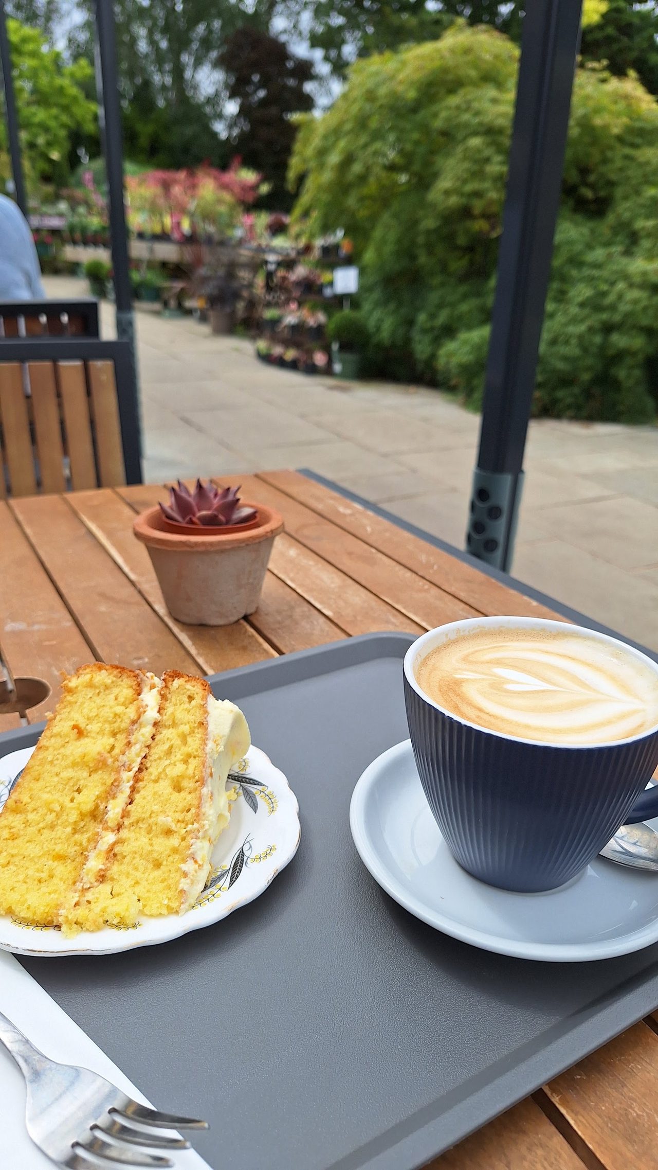 The Tea Garden at Goscote Nurseries