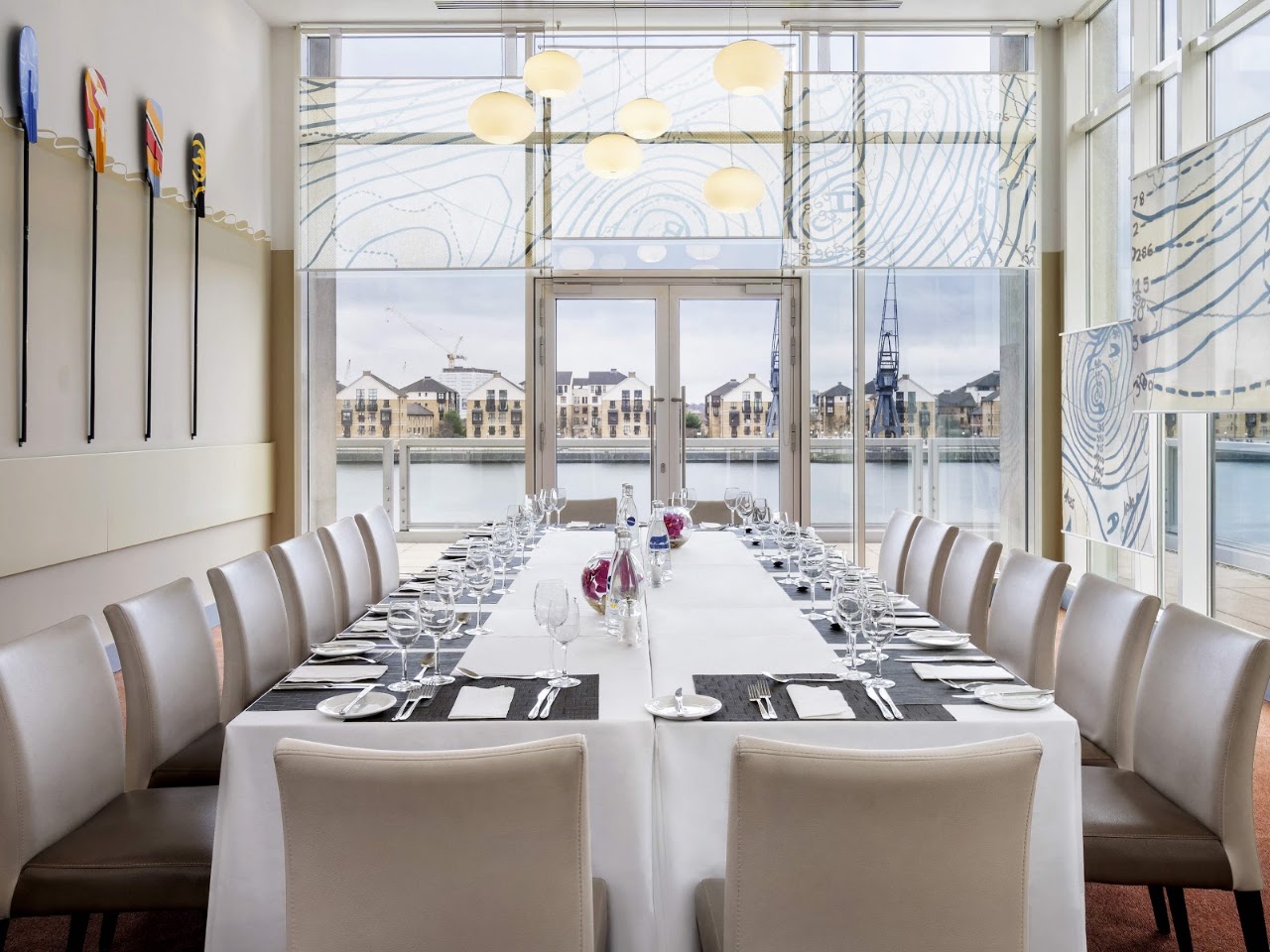 The Upper Deck Bar & Restaurant at the Novotel London Excel