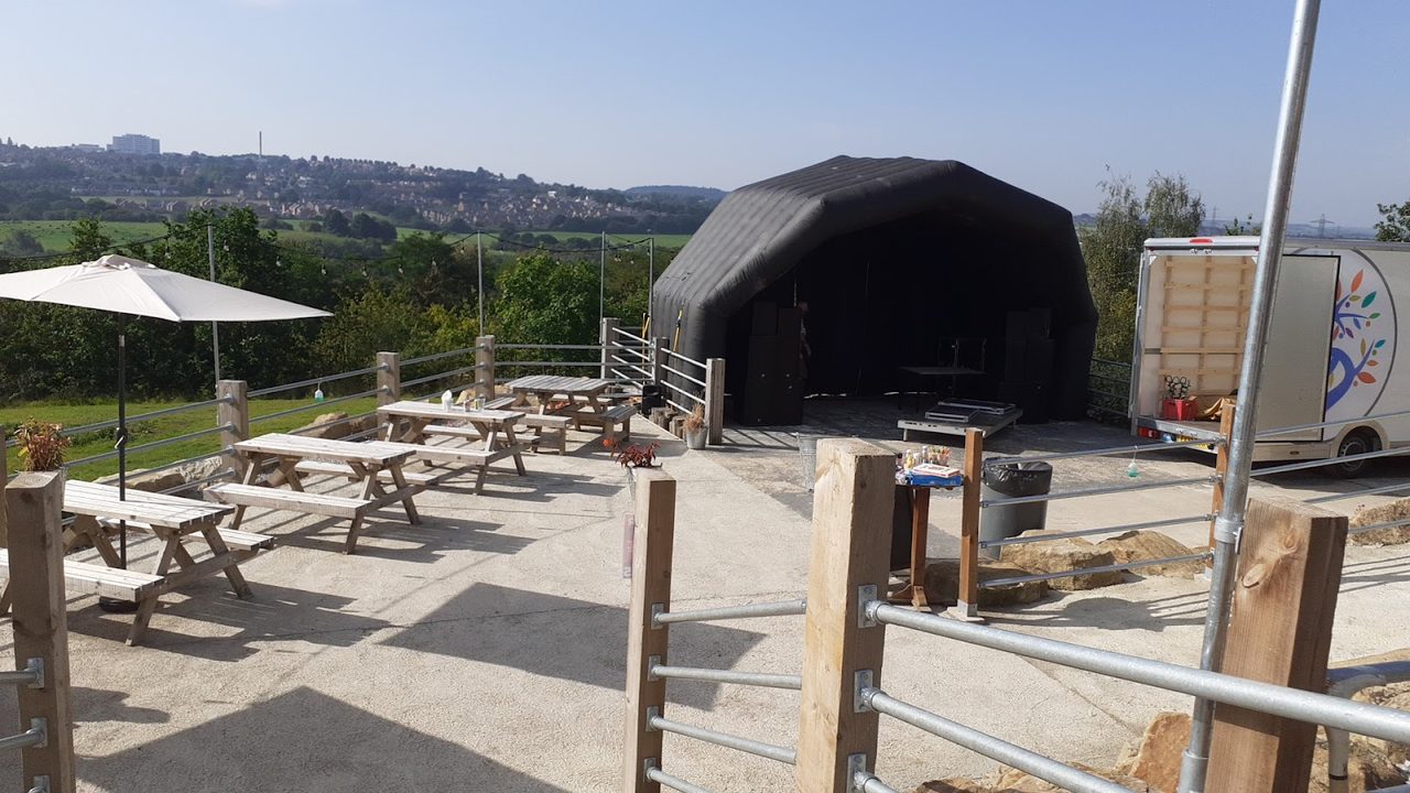 The View Cafe Mapplewell Meadows Farm