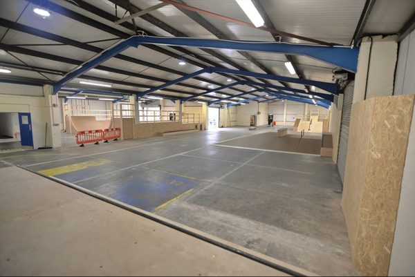The Warehouse indoor skatepark