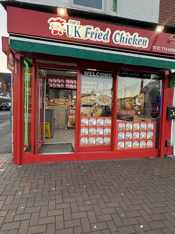 Top 2 UK Fried Chicken