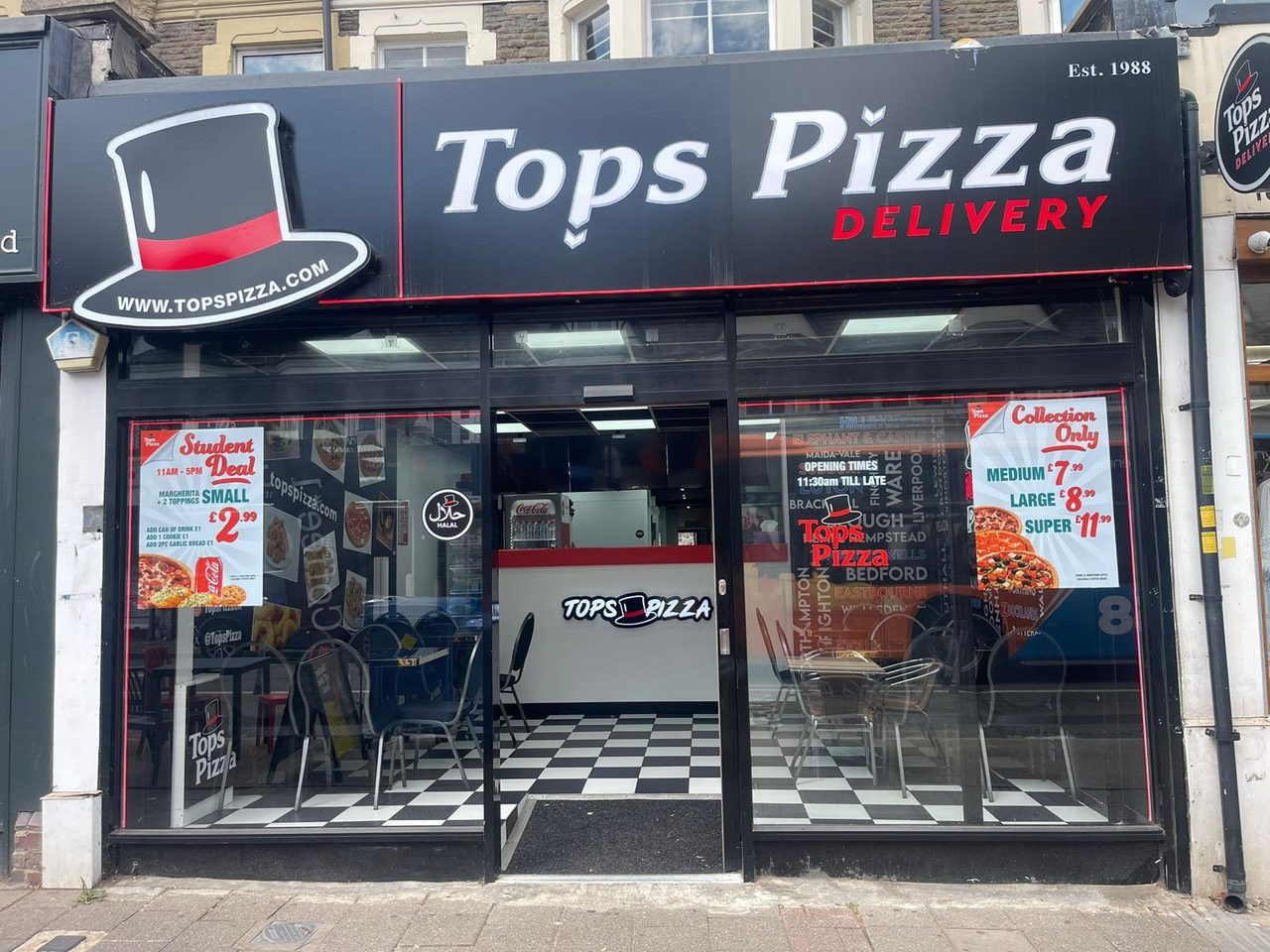 Tops Pizza - Cardiff