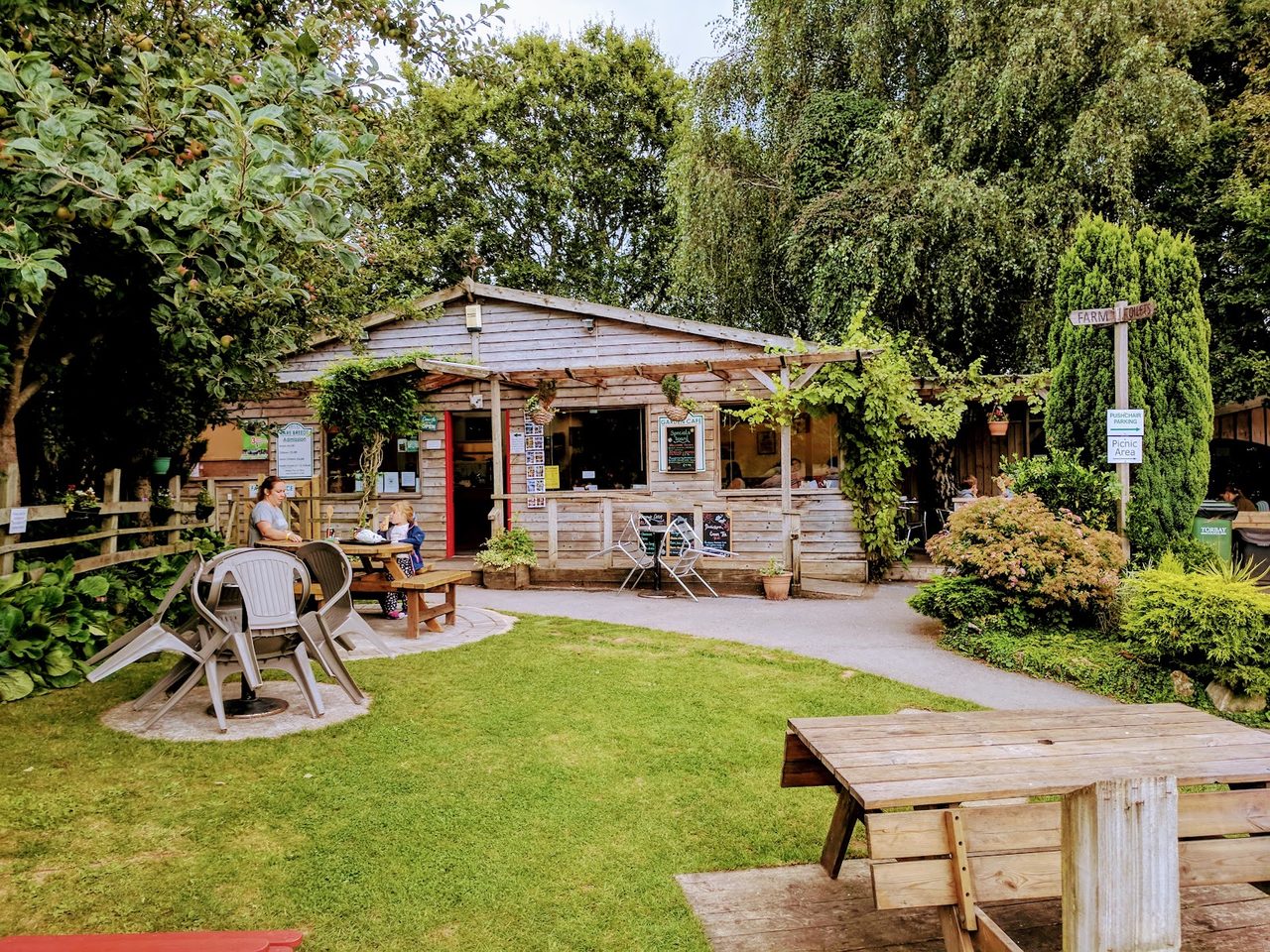 Totnes Rare Breeds Farm Garden Café