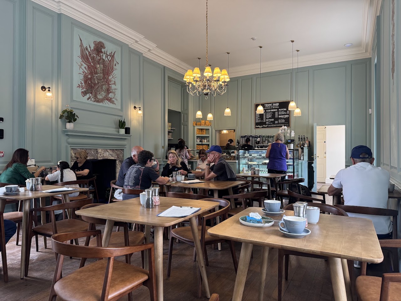 Trent Park House of Secrets Cafe