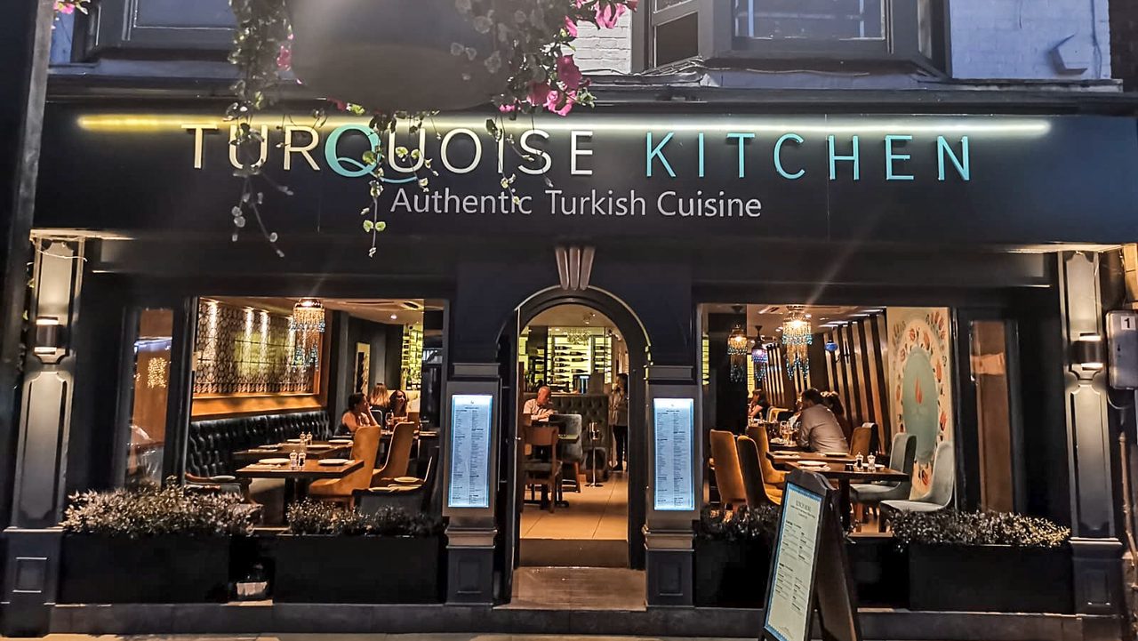 Turquoise Kitchen