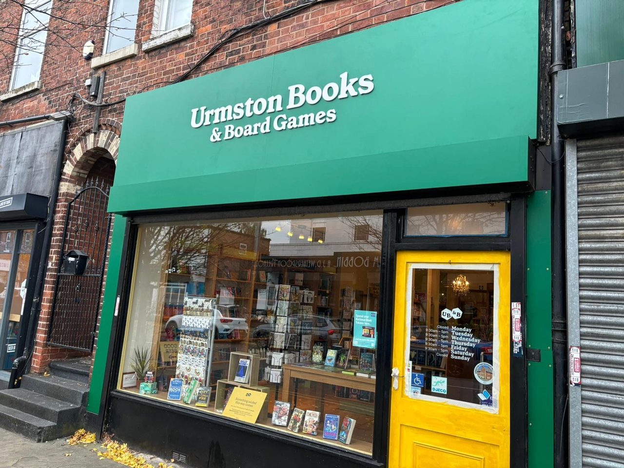 Urmston Bookshop