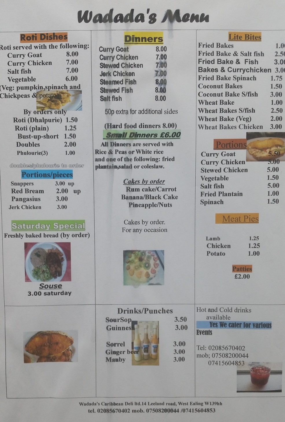 Wadada's Caribbean Deli